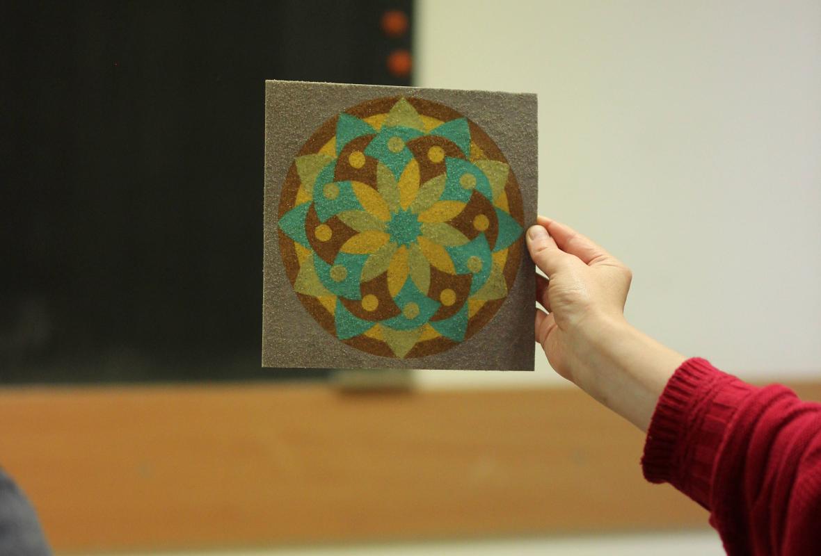 2017 09 27 Smėlio mandala 