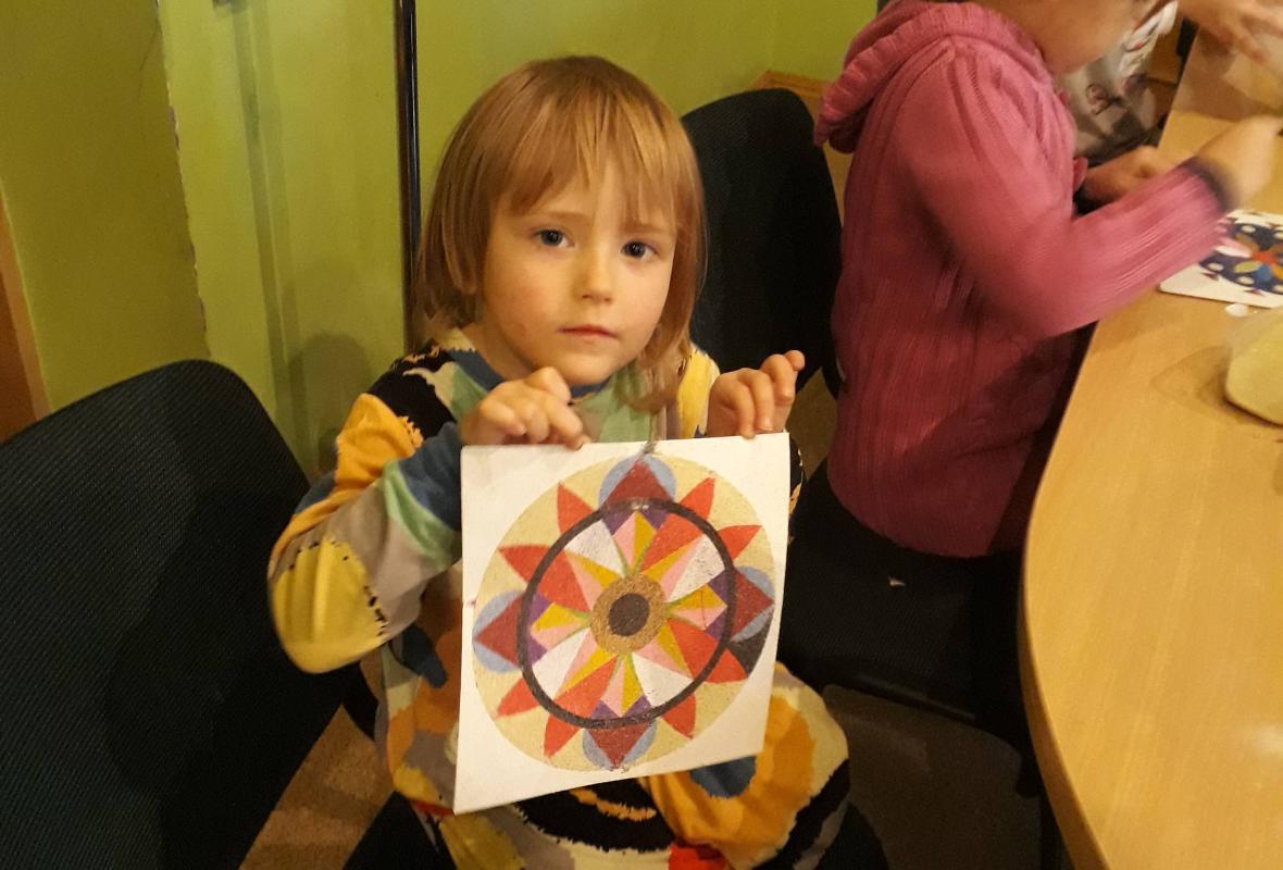 2017 11 25 Smėlio mandala