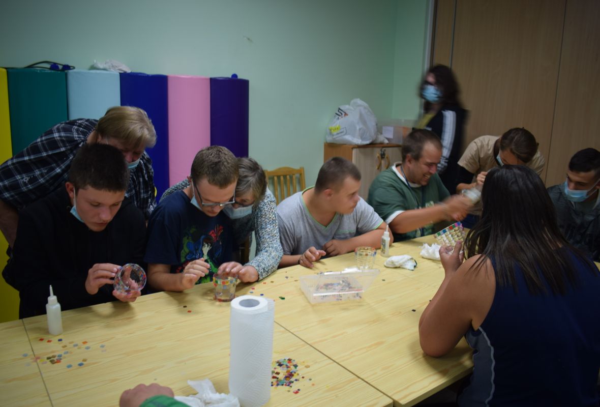 2021 08 19 Mozaikos žibintų dirbtuvės