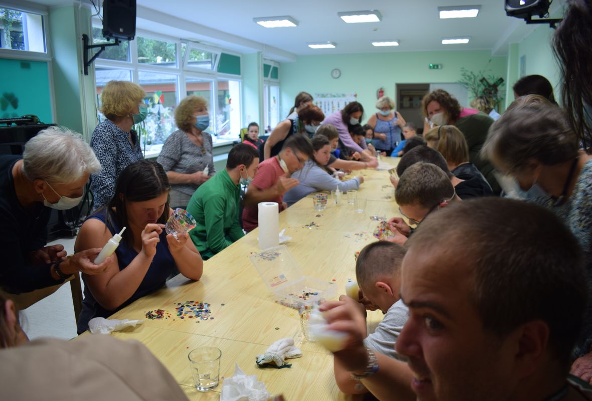 2021 08 19 Mozaikos žibintų dirbtuvės