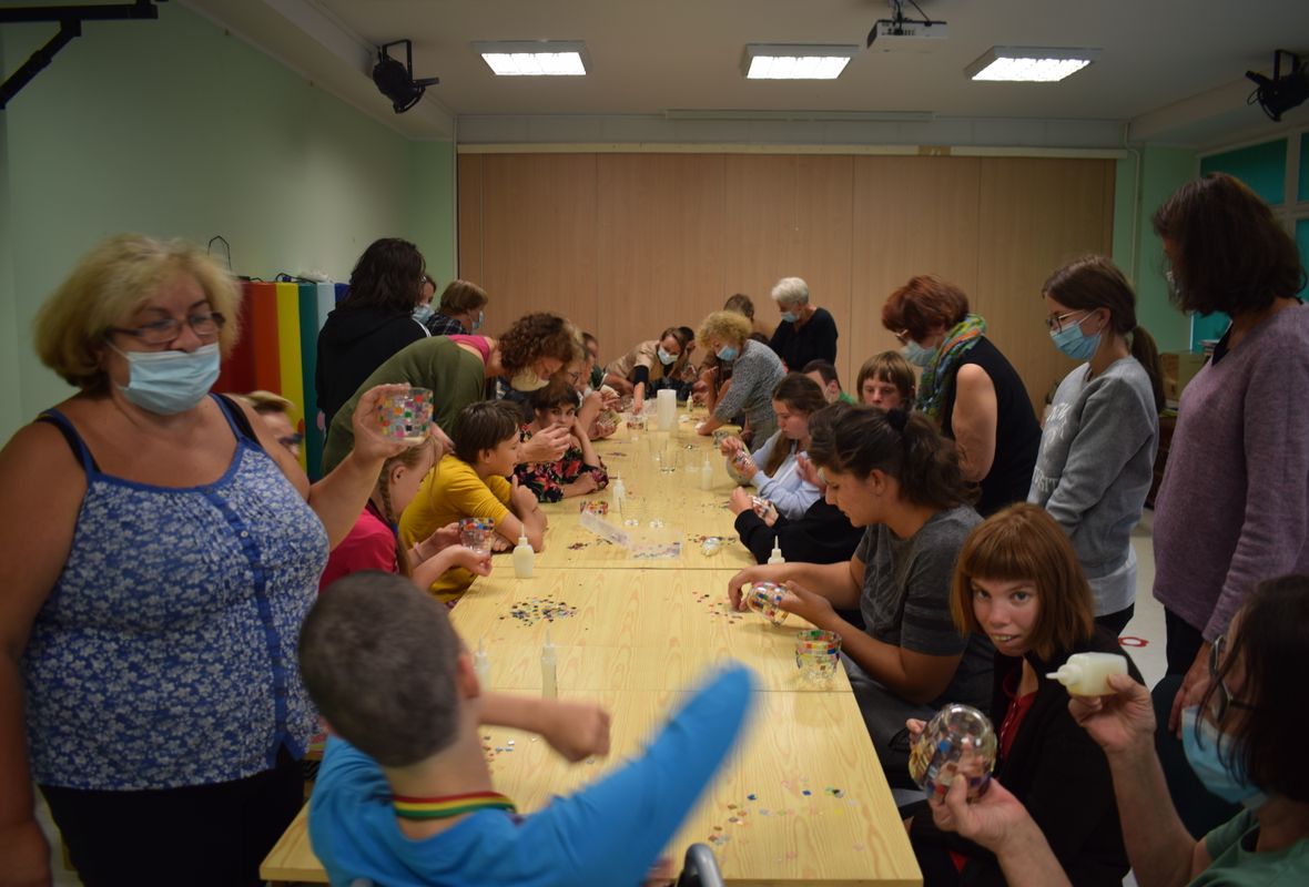 2021 08 19 Mozaikos žibintų dirbtuvės
