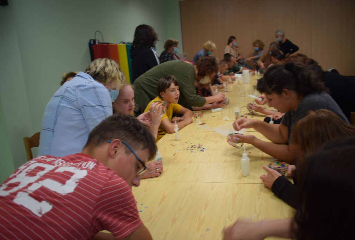 2021 08 19 Mozaikos žibintų dirbtuvės