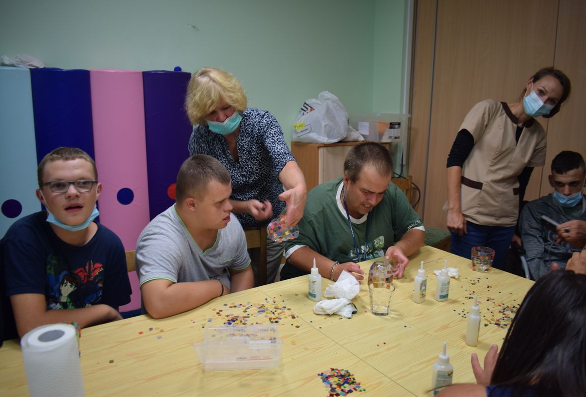 2021 08 19 Mozaikos žibintų dirbtuvės