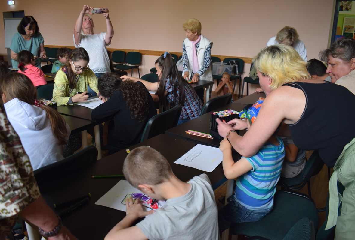 2023 07 10 Fraktalu piesimas Verkiu mokykla daugiafunkcis centras 5