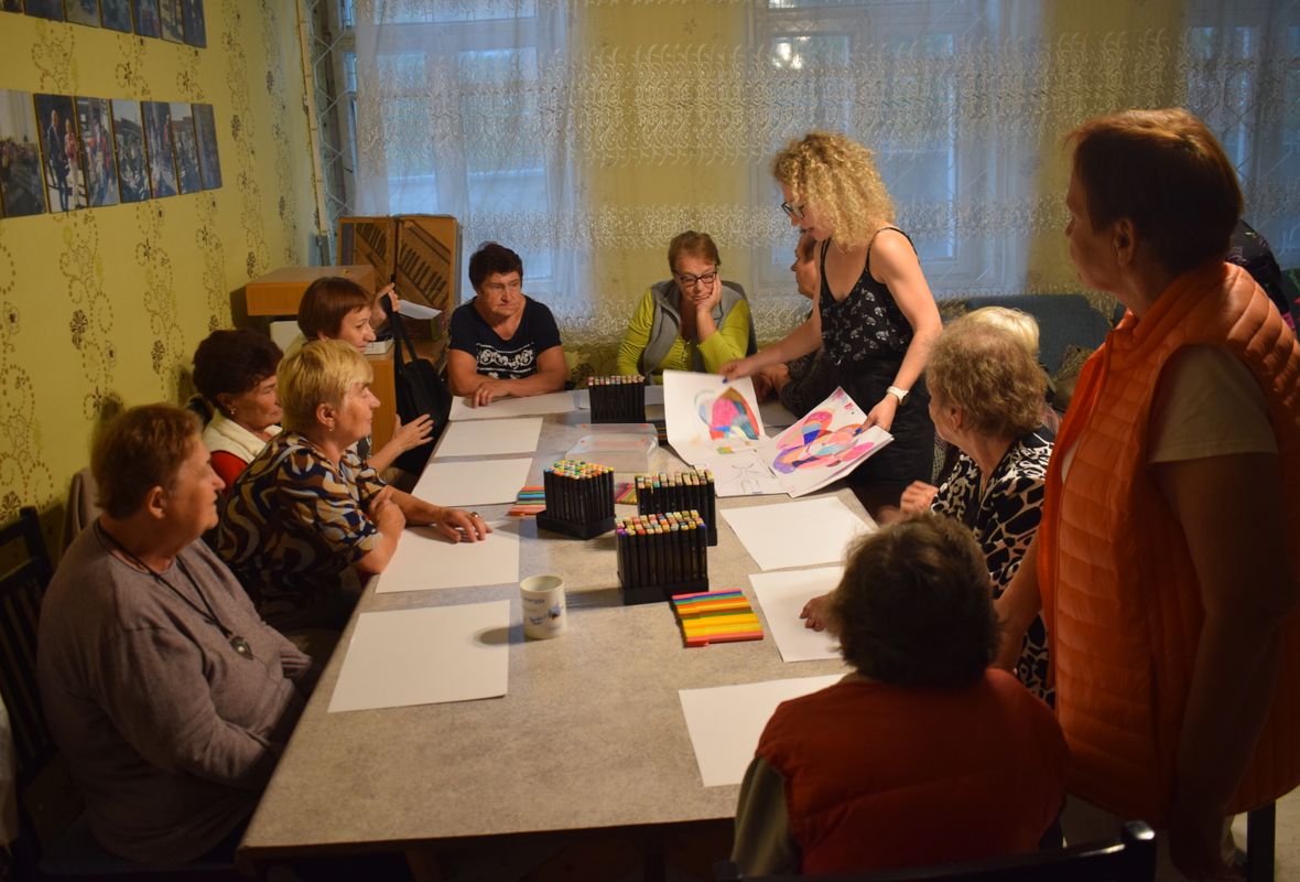 2023 07 31 Fraktalu piesimas Vilniausmiesto neigaliuju draugija 2