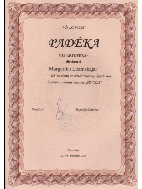 Padeka sevilis